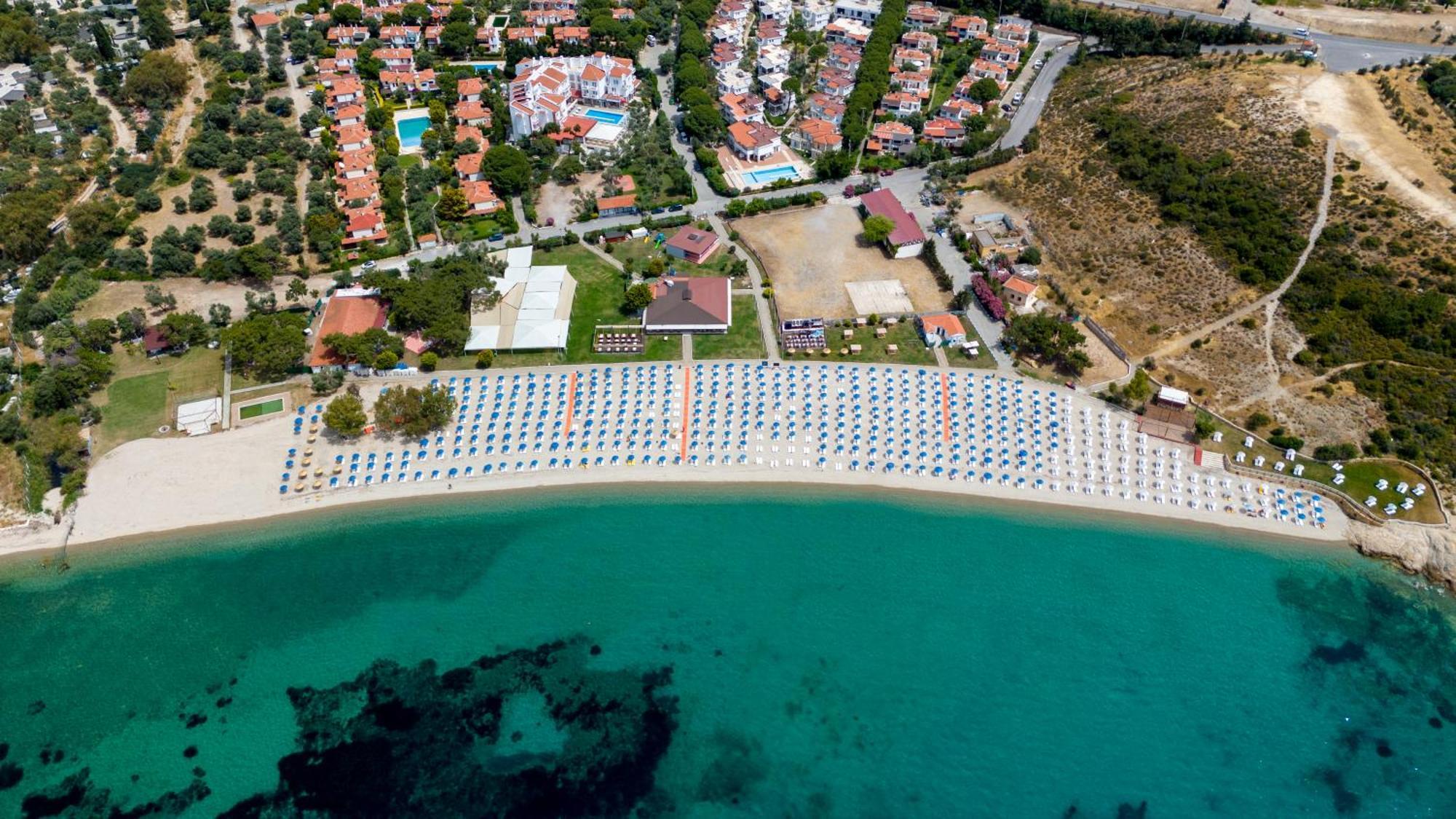Hanedan Beach Hotel Фоча Экстерьер фото