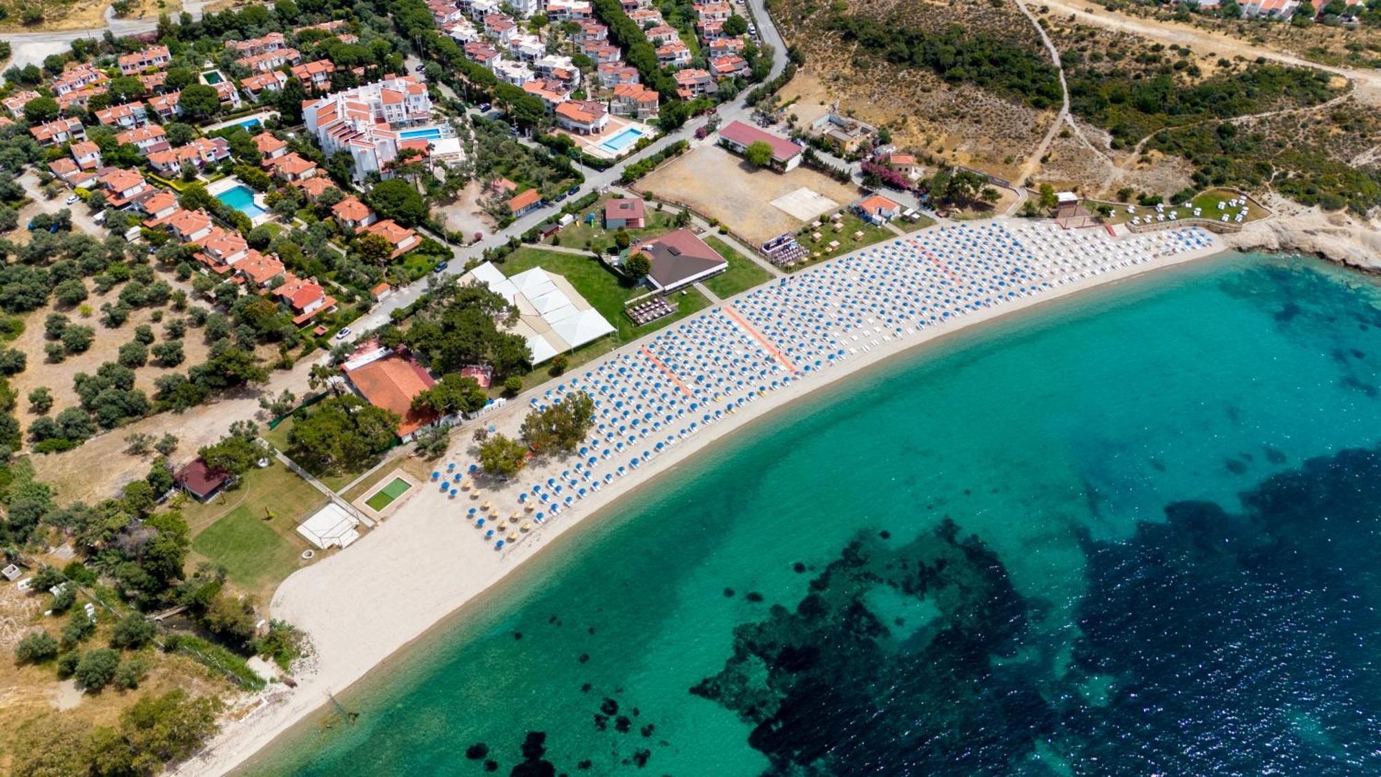 Hanedan Beach Hotel Фоча Экстерьер фото